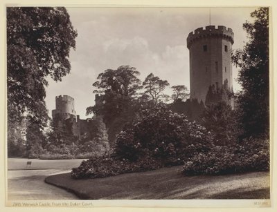 Warwick Castle, from the Outer Court, 1860-94 by Francis Bedford
