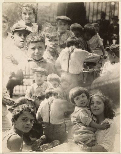 Photomontage of Children by Francis Bruguière