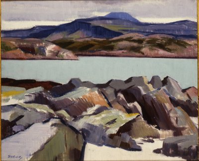 Ben More, from above Port Beag na Sligeanach by Francis Campbell Boileau Cadell