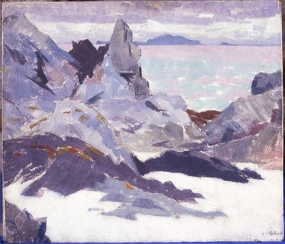 Cathedral Rock, Iona by Francis Campbell Boileau Cadell