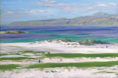 Iona Sound and Ben More by Francis Campbell Boileau Cadell