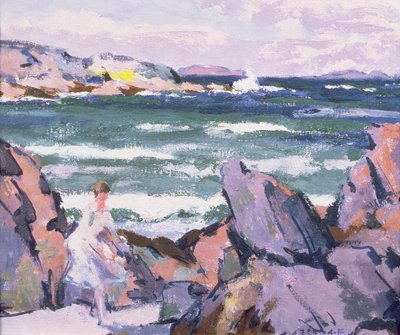North Wind, Iona (The Bather) by Francis Campbell Boileau Cadell