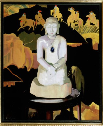 The Buddha (Black and Gold) by Francis Campbell Boileau Cadell