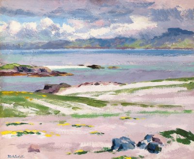 Towards Mull from Choc Ard Anraidh, Iona by Francis Campbell Boileau Cadell