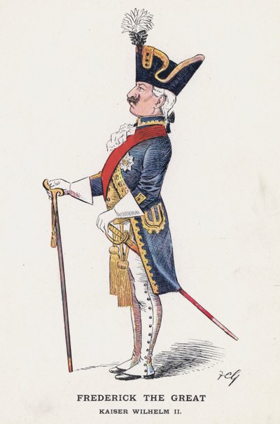 Frederick The Great, Kaiser Wilhelm II by Francis Carruthers Gould