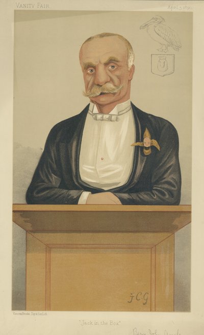 Mr Bernard John Angle by Francis Carruthers Gould