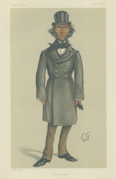 Mr Herbert Spencer by Francis Carruthers Gould