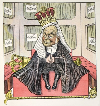The Early E, illustration from The Struwwelpeter Alphabet, verse by Harold Begbie by Francis Carruthers Gould