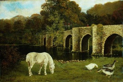 A Bridge over the River Stour by Francis Cecil Boult