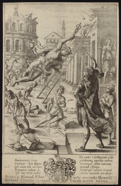 Aeneas and Mercury by Francis Cleyn