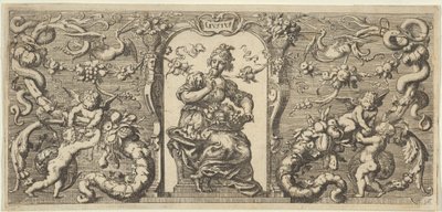 Taste, from Quinque Sensuum Five Senses, ca. 1655 by Francis Cleyn