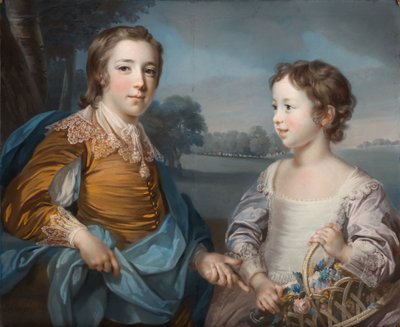 Portrait of Joseph and his Brother John Gulston by Francis Cotes