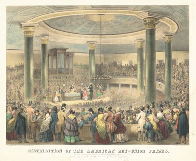 Distribution of the American Art-Union Prizes by Francis D