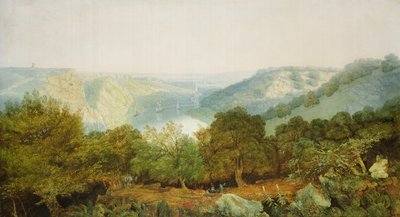 The Avon Gorge with Clifton and the Hotwells, Bristol by Francis Danby