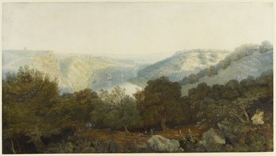 The Avon Gorge with Clifton and the Hotwells, Bristol by Francis Danby
