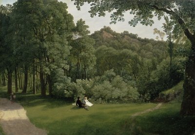 View of Blaise Castle Woods by Francis Danby