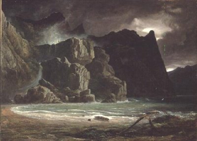 View of a Lake in Norway by Francis Danby