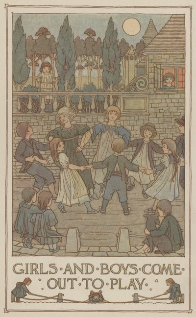 Girls and boys come out to play by Francis Donkin Bedford