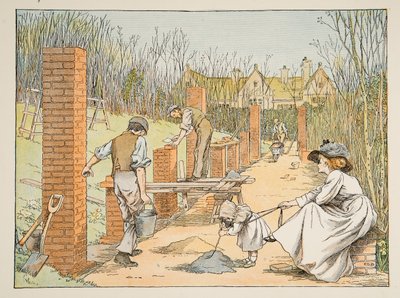 The Builder, from Four and Twenty Toilers, pub. 1900 by Francis Donkin Bedford
