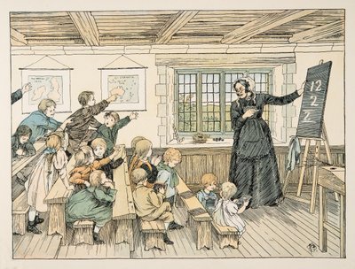 The Dame, from Four and Twenty Toilers, pub. 1900 by Francis Donkin Bedford
