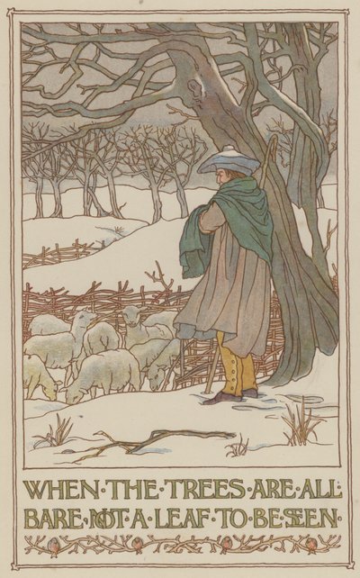 When the Trees Are All Bare Not a Leaf to Be Seen by Francis Donkin Bedford