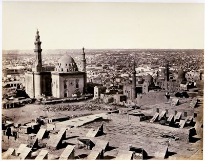 Cairo from the Citadel, First View by Francis Frith