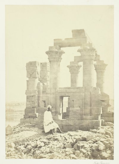 Early Morning at Wady Kardassy, Nubia by Francis Frith