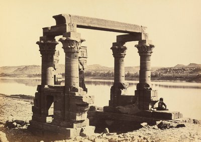 Ruins of the Temple of Wady Kardassy, Nubia by Francis Frith