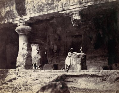Elephanta from Water Cave, Coombe Martin Bay, Watermouth by Francis Frith
