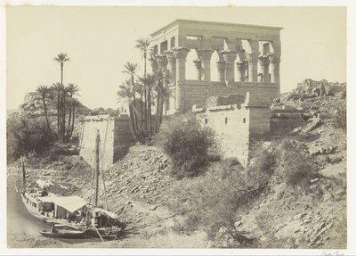 Kiosk of Trajan on the Island of Philae in the Nile by Francis Frith