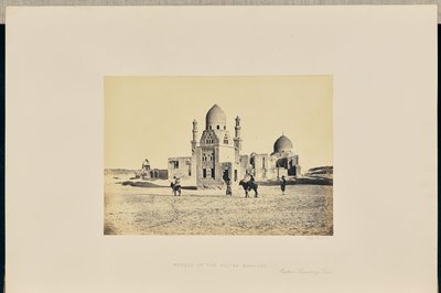 Mosque of the Sultan Barkook, Eastern Cemetery, Cairo by Francis Frith