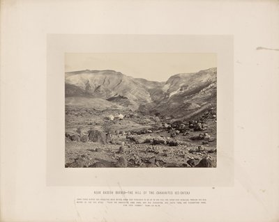 Near Kadesh Barnea - the Hill of the Canaanites by Francis Frith