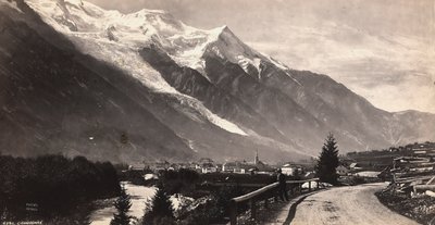 Panoramic View of Chamonix-Mont Blanc, France by Francis Frith