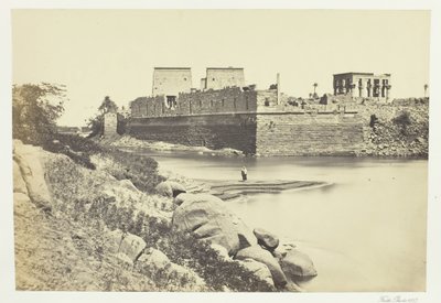 South End of the Island of Philae, 1857 by Francis Frith