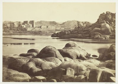The Approach to Philae by Francis Frith