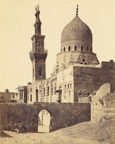 The Mosque of the Emir Akhoor, Cairo by Francis Frith