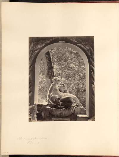 The Naiad Fountain, Vienna by Francis Frith