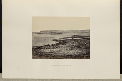 The North Shore of the Dead Sea by Francis Frith