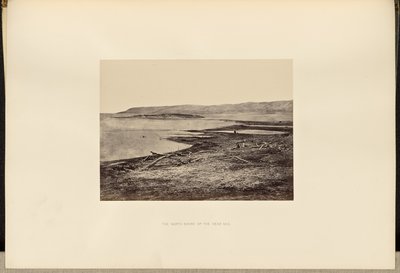 The North Shore of the Dead Sea by Francis Frith