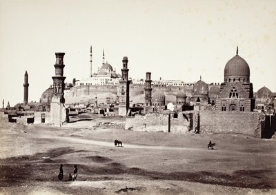 Tombs in Southern Cemetery, Cairo by Francis Frith