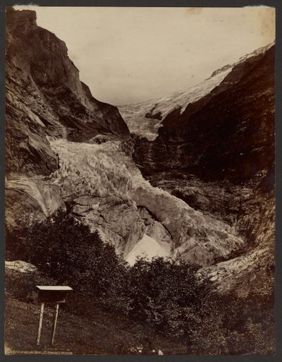 Upper Glacier Grindelwald by Francis Frith