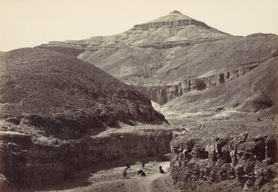 Valley of the Tombs of the Kings, Thebes, 1857 by Francis Frith