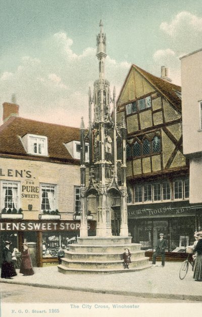 The City Cross, Winchester by Francis G. O. Stuart