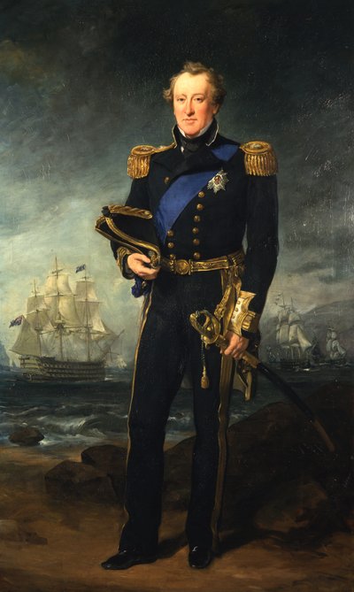 Portrait of Algernon, 4th Duke of Northumberland by Francis Grant