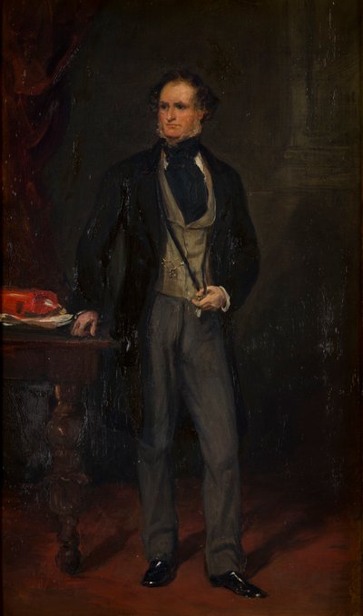 Portrait of Edward Stanley, 14th Earl of Derby by Francis Grant