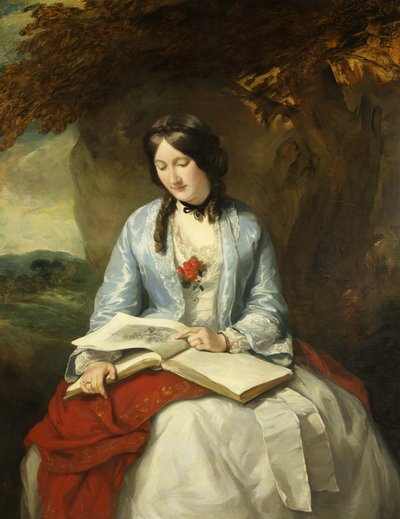 Portrait of Mrs Livesay, c.1851 by Francis Grant