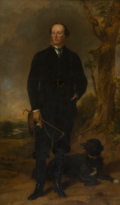 Portrait of Orlando George Charles, 3rd Earl of Bradford by Francis Grant