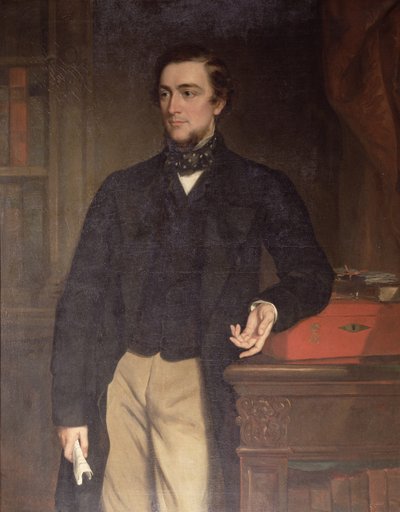 Sidney, Lord Herbert of Lea, 11th Earl of Pembroke by Francis Grant