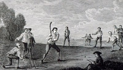 Cricket, After the Painting by Francis Hayman by Francis Hayman