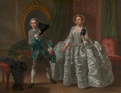 David Garrick and Mrs. Pritchard in Benjamin Hoadley